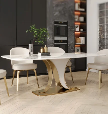 Designer Dining Table with Chairs