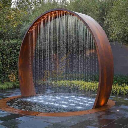 Modern Round Water Fountain