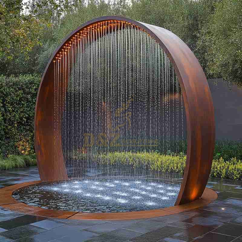 Modern Round Water Fountain