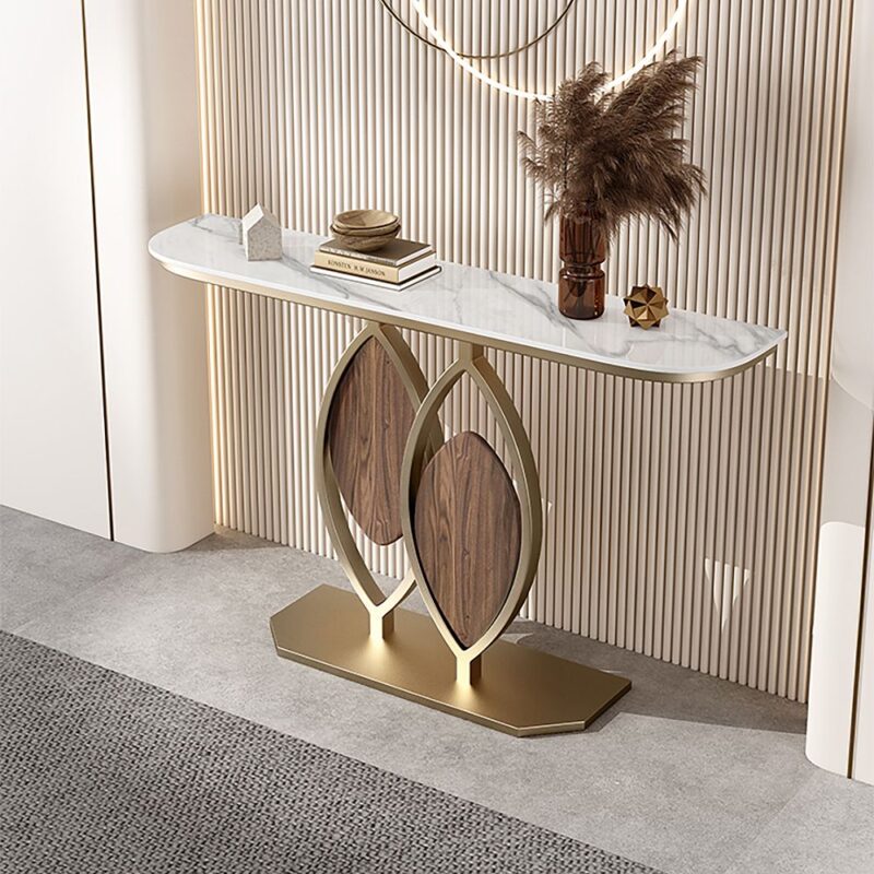 console table with marble top