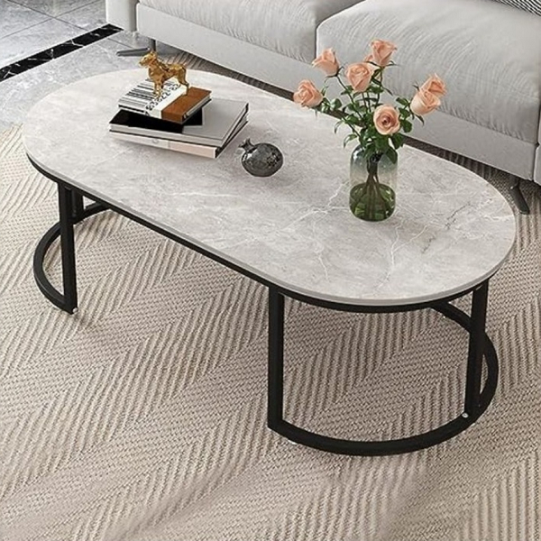 Oval-Marble-Finish-center-Table