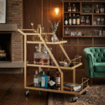 Luxury Serving Trolley with Wheels India