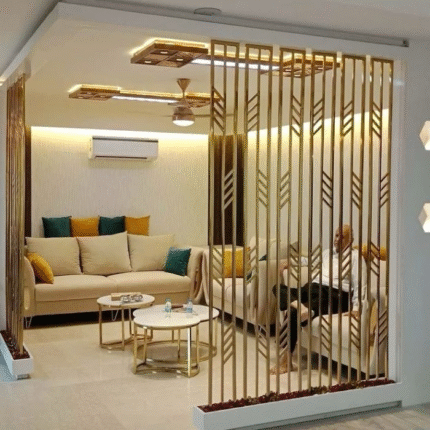 Luxury Gold Stainless Steel Decorative Partition Divider